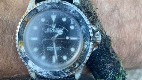 rolex im meer gefunden|lost rolex submarine.